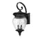 Z-Lite Davina 4 Light Outdoor Wall Light, 12in. W x 28in. H, Black 5016B-BK - alternate 5